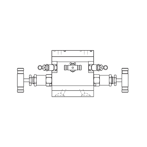 Horizontal Dual Flange Style (Direct Mounting) 제품 이미지