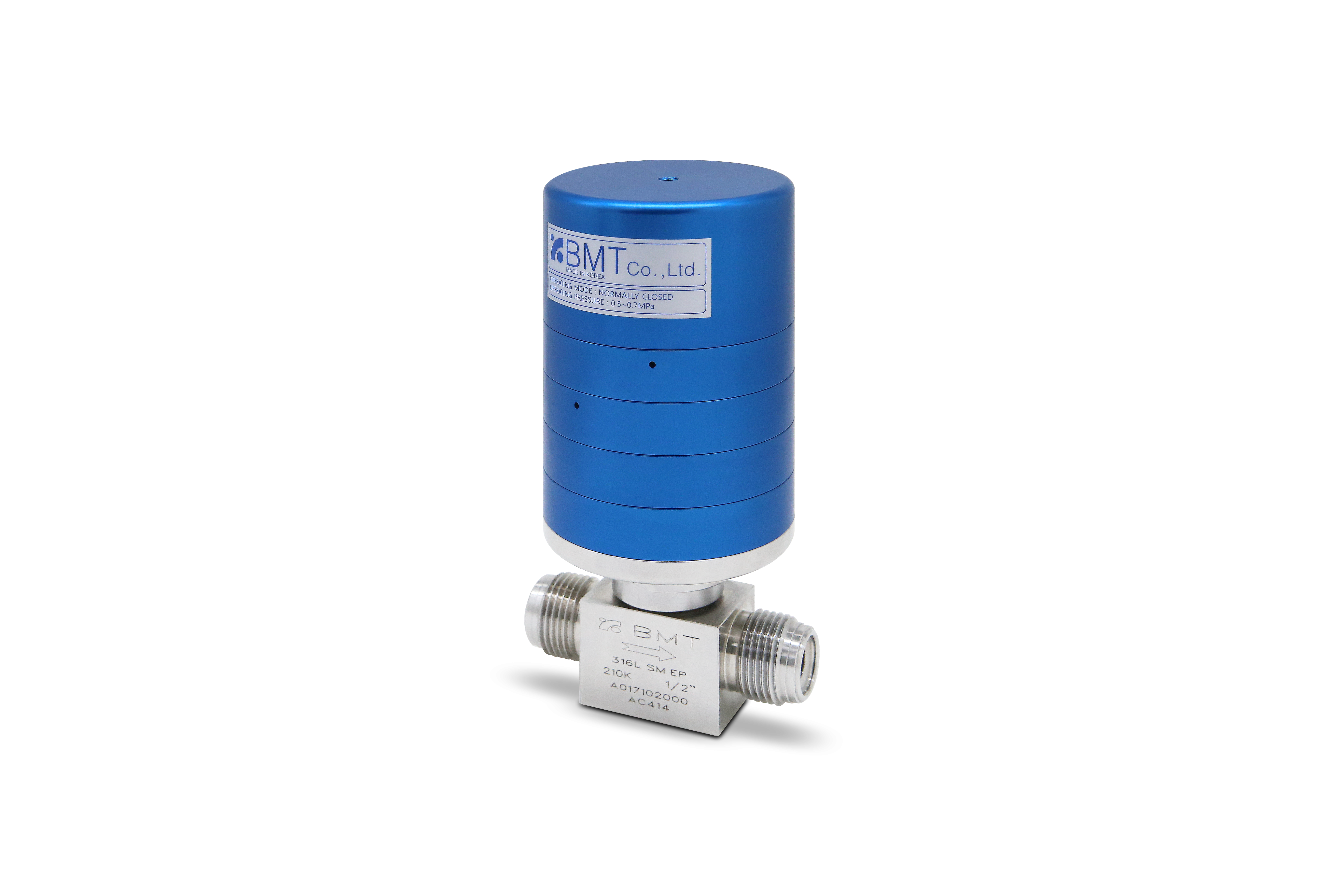 HPFPDV1 Diaphragm Valves<br><font size =2>HIGH PRESSURE • PNEUMATIC • HIGH FLOW</font>